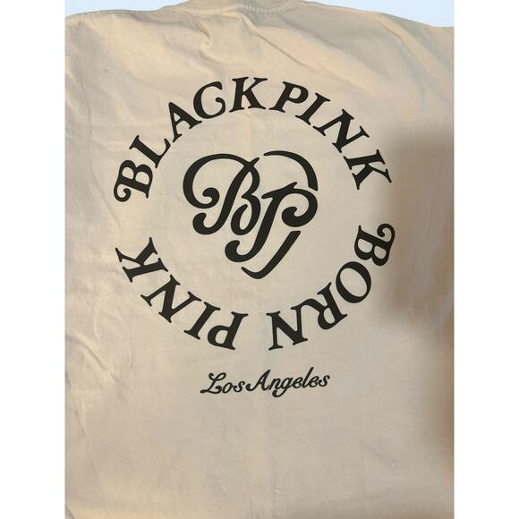 AUTHENTIC BLACKPINK "Born Pink" World Tour T-Shirt – Los Angeles Exclusive (L) - Picture 3 of 4